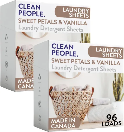Vista 24 de The Clean People Hojas de detergente para ropa – Jabón de lavandería – Ultra concentrado, embalaje reciclable, combate las manchas, aroma