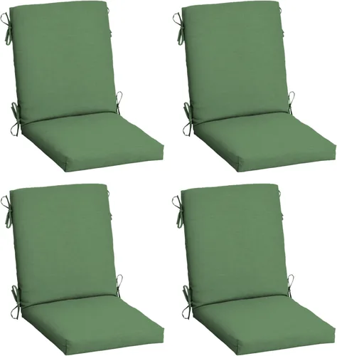 Vista 67 de Cojín para silla de comedor exterior Arden, 20 x 20 pulgadas, resistente a la lluvia, resistente a la decoloración, Alana Tile
