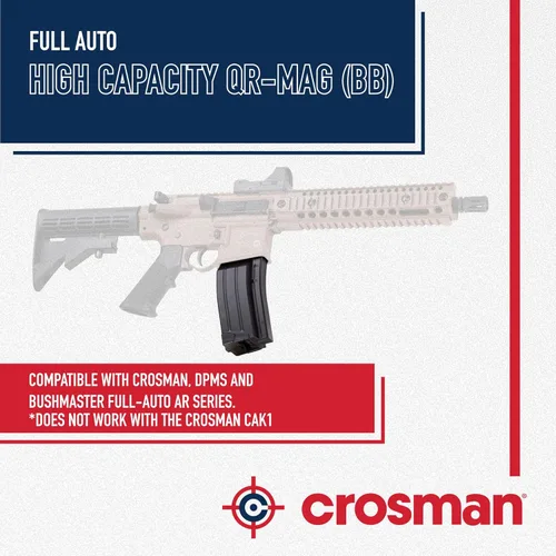 Vista 6 de Crosman CFAHCM Cargador BB de carga rápida para rifles de aire SBR totalmente automático BB, negro