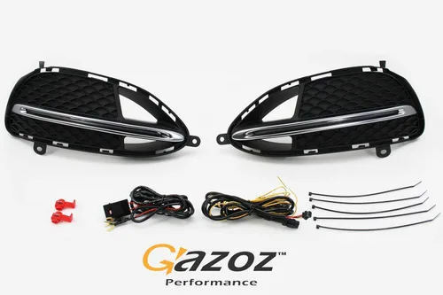 Vista 3 de Luz diurna dual LED+señal de giro para 14 en adelante Mercedes Benz E-CLASS W212 AMG línea