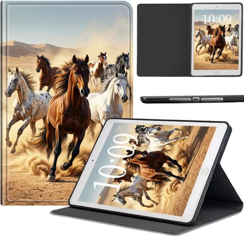 Vista 10 de Funda para iPad mini de 7ª generación (A17 Pro, modelo 2024) y iPad mini de 6ª generación, funda protectora delgada con reposo/encendido automático