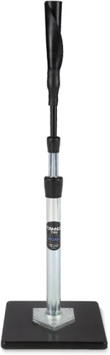 Tanner Tee The Original Batting Tee – Tee de bateo profesional ajustable para béisbol y softbol, eje de acero, base compuesta, parte superior de