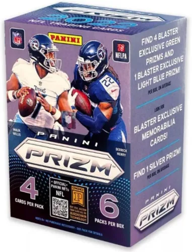 Vista 2 de Panini Prizm NFL Football BLASTER caja 2022 (24 cartas/bx)