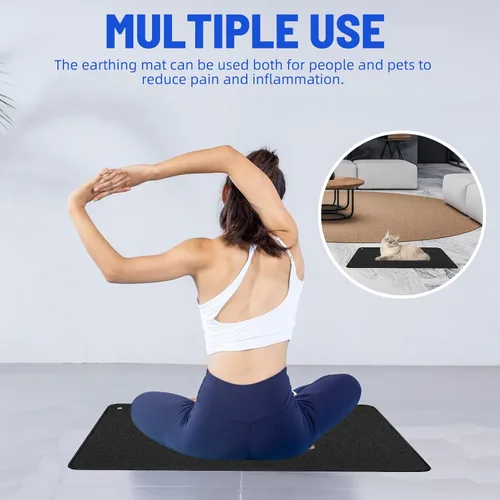 Vista 5 de Kit de alfombrilla de conexión a tierra: almohadilla universal de conexión a tierra con pulsera de conexión a tierra y cable de conexión a tierra