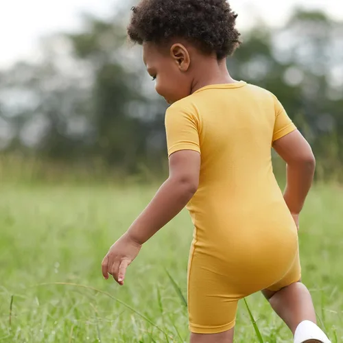 Vista 6 de Gerber Mameluco unisex de manga corta suave con viscosa hecho de eucalipto