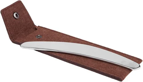 Vista 4 de Masaje Gua Sha Guasha de acero inoxidable de grado médico, terapia de tejido suave utilizado para espalda, piernas, brazos, cuello, hombro (A)