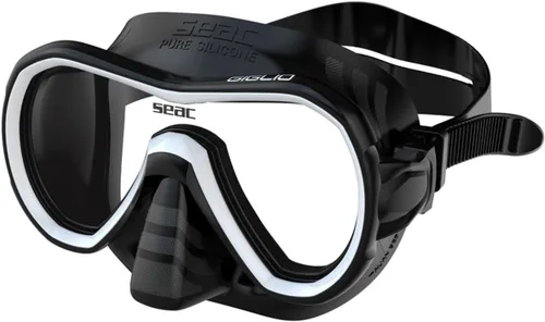 Vista 13 de SEAC Giglio, máscara de buceo y snorkel para adultos y buceadores más jóvenes