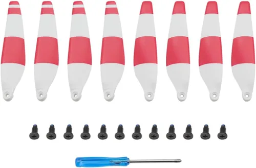 Vista 8 de SeiZed Hélices para DJI Mini 3 Drone Hélices de repuesto más silenciosas, de mayor eficiencia aerodinámica, potentes accesorios para drones