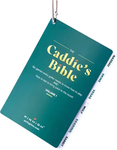 Vista 14 de Golf Essentials: Personalized ID Labels, Pro Scorecards & Game Guides. Weatherproof Accessories for Club Tracking, Stat Logging & Wagering