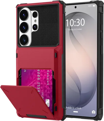Vista 39 de Funda tipo cartera para Samsung Galaxy S22 con ranura para 2 Negro