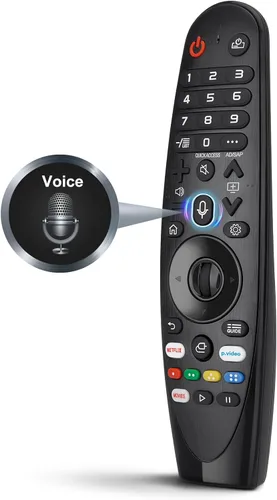 Vista 10 de para reemplazo de control remoto Hisense-TV, control remoto universal para televisores inteligentes Hisense (no para televisores Roku)