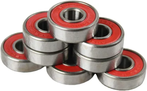 Vista 4 de Moose Patineta completa Dip White 7.5" con camiones plateados y ruedas negras