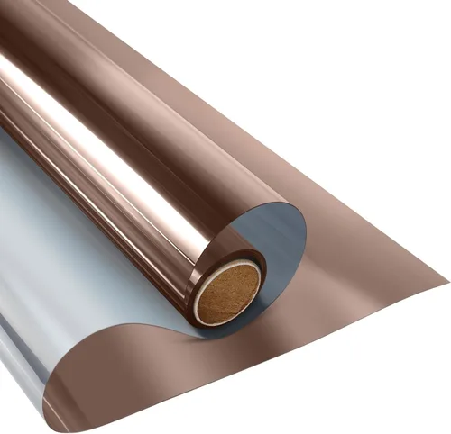 Vista 8 de KESPEN - Película de oscurecimiento total de seda para ventana, da privacidad, con adherencia estática, bloquea el 100% de luz, protección UV