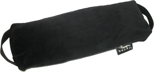 Bucky Baxter - Almohada lumbar ajustable ergonómica y de apoyo, color cereza, talla única, Negro -