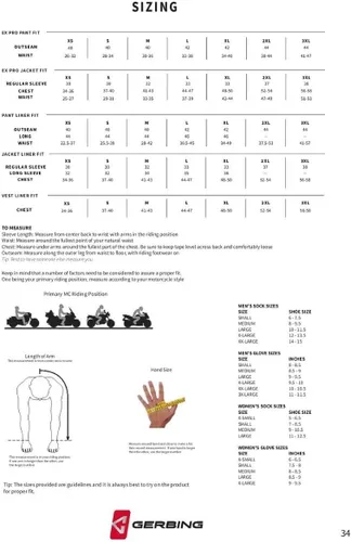 Vista 5 de Gerbing 12 V Forro térmico para chaqueta 2.0 – Ropa climatizada con 7 zonas de calor, capucha removible, equipo para motocicleta para montar
