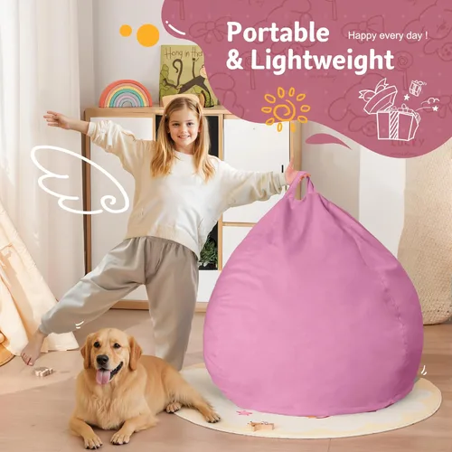 Vista 352 de de 3 pies con relleno de espuma viscoelástica, puf grandes, sofá suave con funda de terciopelo holandés, 36 x 36 x 24 pulgadas (morado)