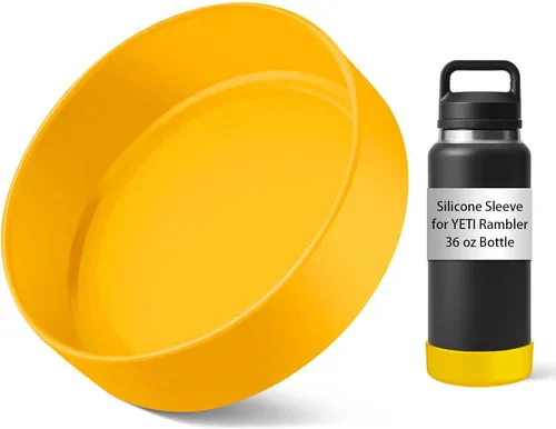 Vista 20 de Funda de silicona VGHNQ para botellas de agua YETI, Owala, protector inferior para YETI 26 36 OZ, cubierta de bota para Owala 32OZ, accesorios