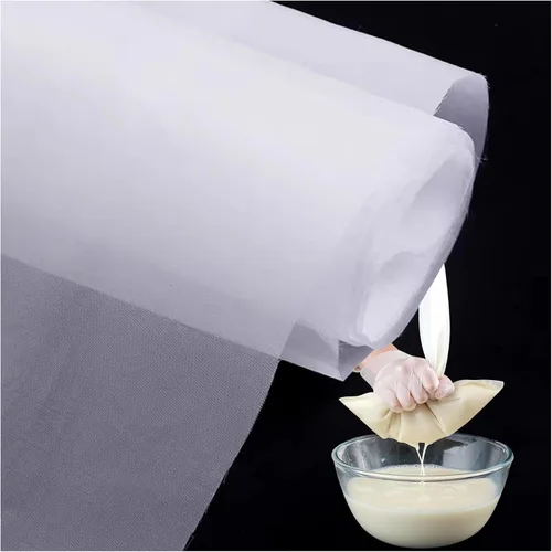 Tela de malla de nailon de grado alimenticio de 39 x 78 pulgadas, filtro de malla 60, 80, 100, 200, 300, 400, 500, pantalla de malla ultra fina para