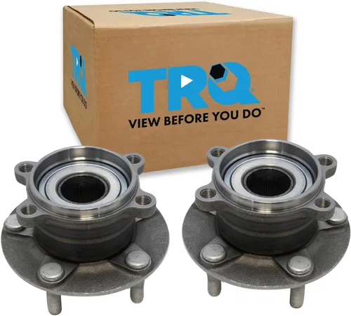 Vista 58 de Conjunto de rodamiento de rueda delantera de 2 piezas y buje TRQ Compatible con Pontiac Solstice 2006-2009 Saturn Sky 2007-2010