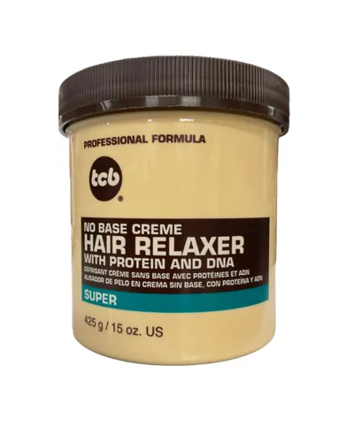 Vista 2 de Tcb Hair Relaxer - Crema sin base, súper tarro de 15 onzas (15.0 fl oz) (paquete de 3)