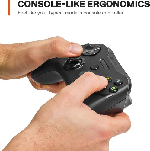 Vista 2 de SteelSeries Stratus XL - Controlador inalámbrico Bluetooth para juegos para dispositivos iOS (69026)