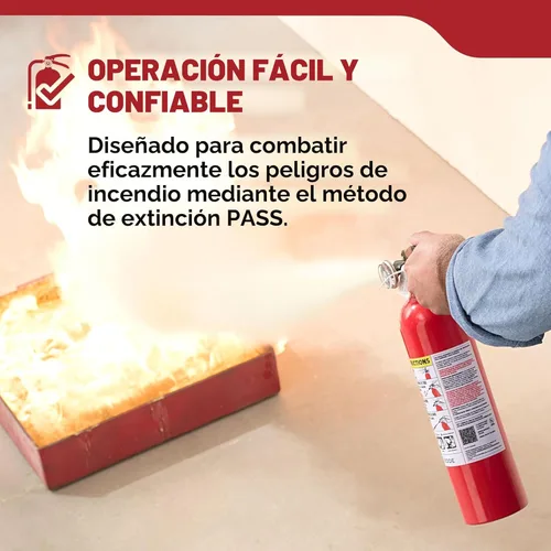 Vista 7 de Kidde, FA110G, Extintor multiusos para casa, oficina, dormitorio, residencial, 1A10BC