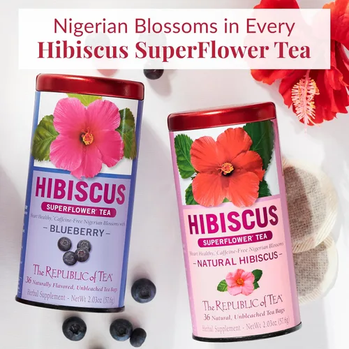 Vista 5 de The Republic of Tea - Té de hibisco y fresa, 36