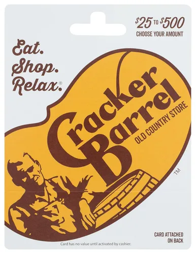 Vista 7 de Cracker Barrel Tarjeta de regalo $25