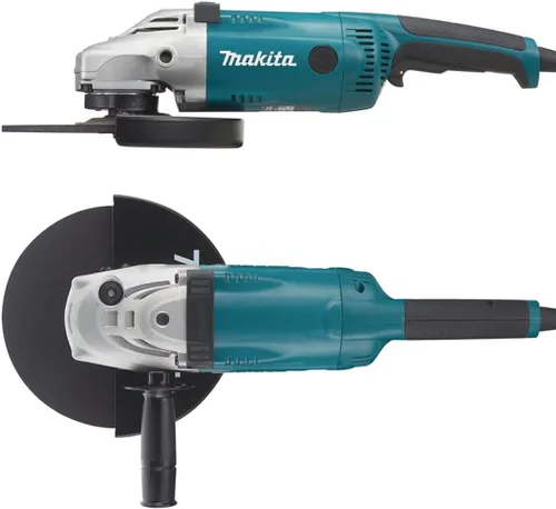 Vista 6 de Makita GA9020 Amoladora angular de 9 pulgadas, con interruptor de CA/CC