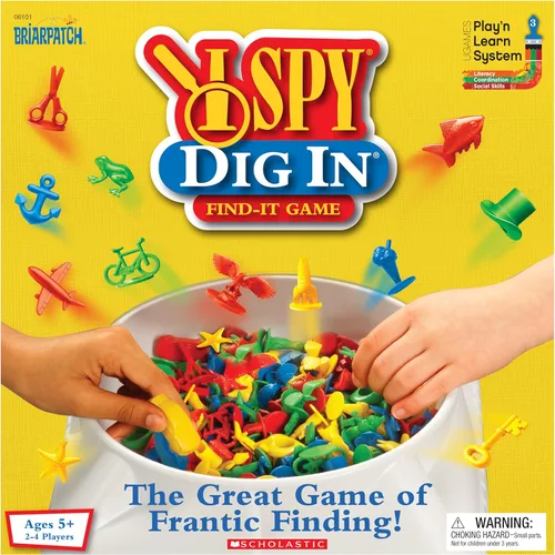 Vista 2 de Briarpatch University Games Juego de "I Spy Dig In", para Grados K+ (UG-06101)