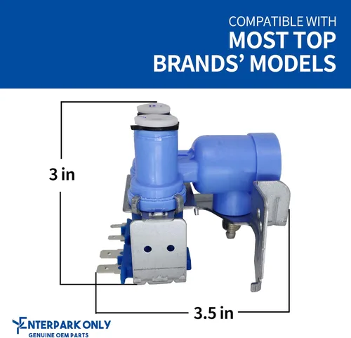 Vista 2 de Enterpark DA62-00914B (versión original) - Válvula de agua para refrigerador Samsung reemplaza a PS4146154 DA97-06642B AP4142321