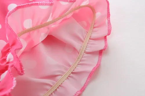 Vista 9 de Mud Kingdom Girls Outfits Cute Cartoon Polka Dots Summer Holiday Clothes Sets