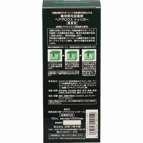 Vista 4 de El Tratamiento para el crecimiento del cabello TRIGGER 6.1 fl oz para el crecimiento del cabello