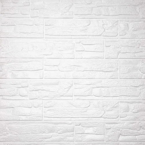 Vista 9 de Paneles de pared de espuma autoadhesivos 3D, cubre 22.8 pies cuadrados, calcomanías de papel tapiz de piedra de ladrillo para decoración de pared