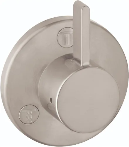 Vista 8 de hansgrohe Ecostat 04233820 - Moderna válvula de ducha con equilibrio de presión en níquel cepillado