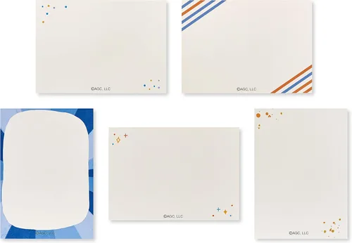 Vista 2 de American Greetings Mini notas de agradecimiento y sobres, brillantes y coloridos (20 unidades)