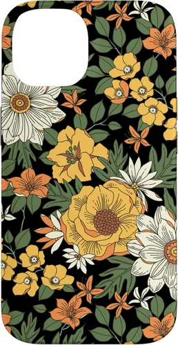 Vista 4 de iPhone 16 Yellow Wildflower Summer Flowers Botanical Graphic Floral Case