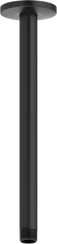 American Standard 1660190.243 - Brazo de ducha para montaje en techo, 12 pulgadas, color negro mate