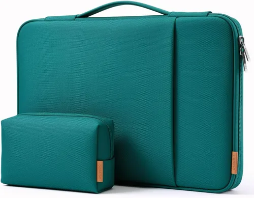 Vista 11 de DOMISO Funda Estuche Manga Protectora para laptop MacBook Pro M4/M3/M2/M1 Pro/Max de 14 pulgadas, compatible con notebook HP Dell ASUS de 13.3