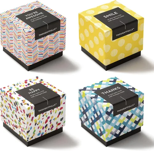 Vista 17 de Compendium Tarjetas desplegables ThoughtFulls — Paquete de 4 de Shine, Hope, Believe, Dream — 120 tarjetas desplegables, cada una con un mensaje