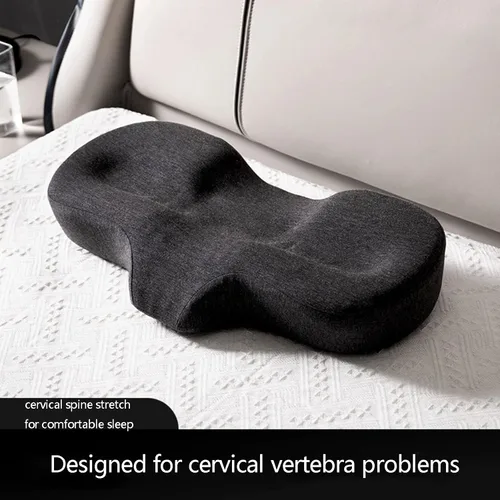 Vista 8 de Contour Memory Foam Pillow Cervical Pillow for Neck Pain Relief Ergonomic Pillow for Sleeping Orthopedic Neck Pillow with Washable Cover Bed Pillows