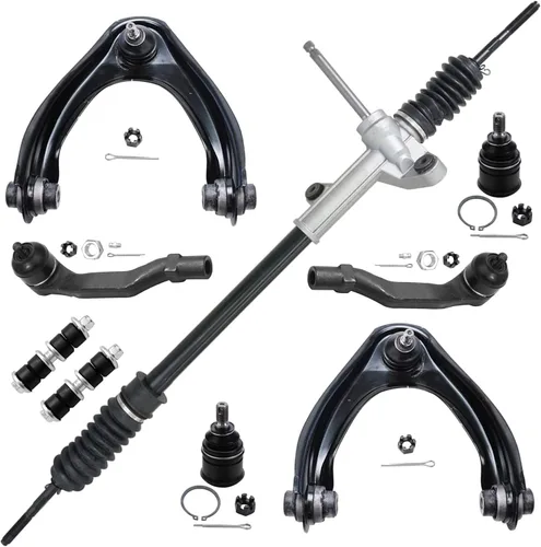 Vista 101 de Detroit Axle - Kit de suspensión frontal de 8 piezas para Chevy GMC Silverado Sierra Suburban 1500 Yukon Avalanche Cadillac Escalade brazos
