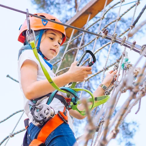 Vista 7 de SEPEAK UIAA - Mosquetón de escalada con bloqueo de 30 kN, clip profesional para puerta de tornillo resistente para escalada al aire libre