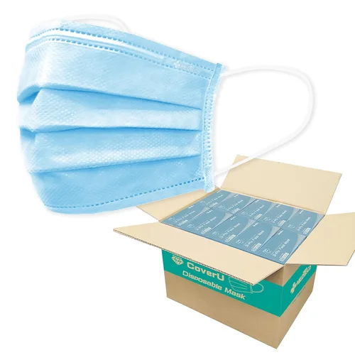 Vista 27 de Medtecs - Mascarilla desechable cómoda y transpirable de 3 capas, 2 tamaños infantil y juvenil, gran opción de protección y salud, 50