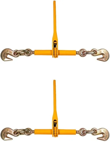 Vista 17 de Mytee Products Tensor de Carga con Palanca de Trinquete Resistente de 3/8"-1/2" con Ganchos de Agarre, Límite de Carga de Trabajo de 12,000 Libras