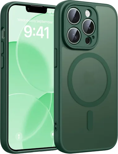 Vista 116 de FNTCASE Funda para iPhone Air: [Compatible con Magsafe] Fundas translúcidas mate con [protección completa de la cámara] [protector de pantalla]