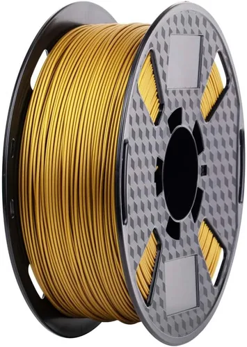 Vista 4 de Filamento PLA MAX Oro Antiguo 1.75mm para Impresora 3D - Carrete de 1KG/2.2LBS - Más Fuerte que PLA Pro Plus (Paquete de 2)