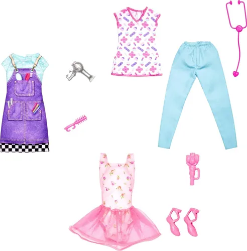Vista 2 de Barbie Career Fashions - Conjunto de traje de bailarina