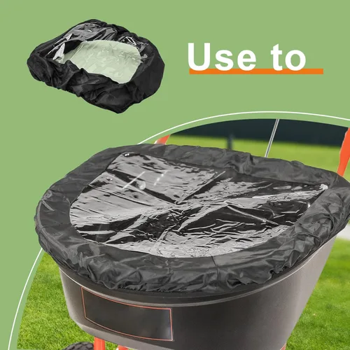 Vista 2 de Ximoon 69712 - Cubierta de tolva compatible con esparcidores Agri-Fab de 85 libras a 100 libras para esparcidores Scotts Spreader Top Cubierta