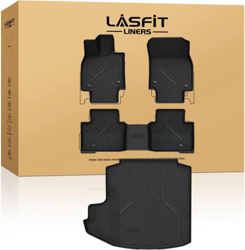 Vista 62 de LASFIT Alfombrillas de piso para Toyota Tacoma 2008-2011 Cabina de Acceso Transmisión Automática, Forro de Piso de Ajuste Personalizado para Todo